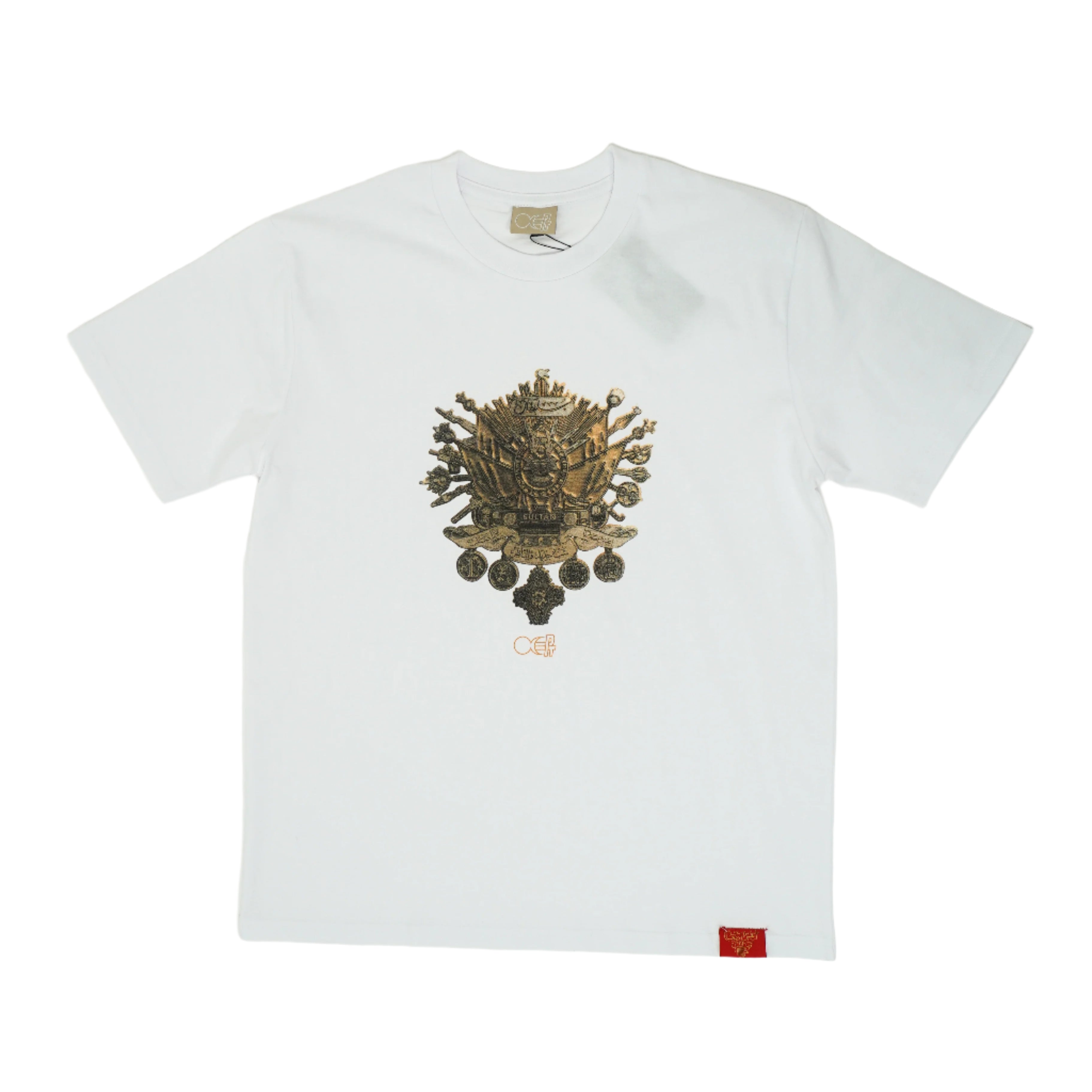 BLTNM x PT - White Emblem Tee