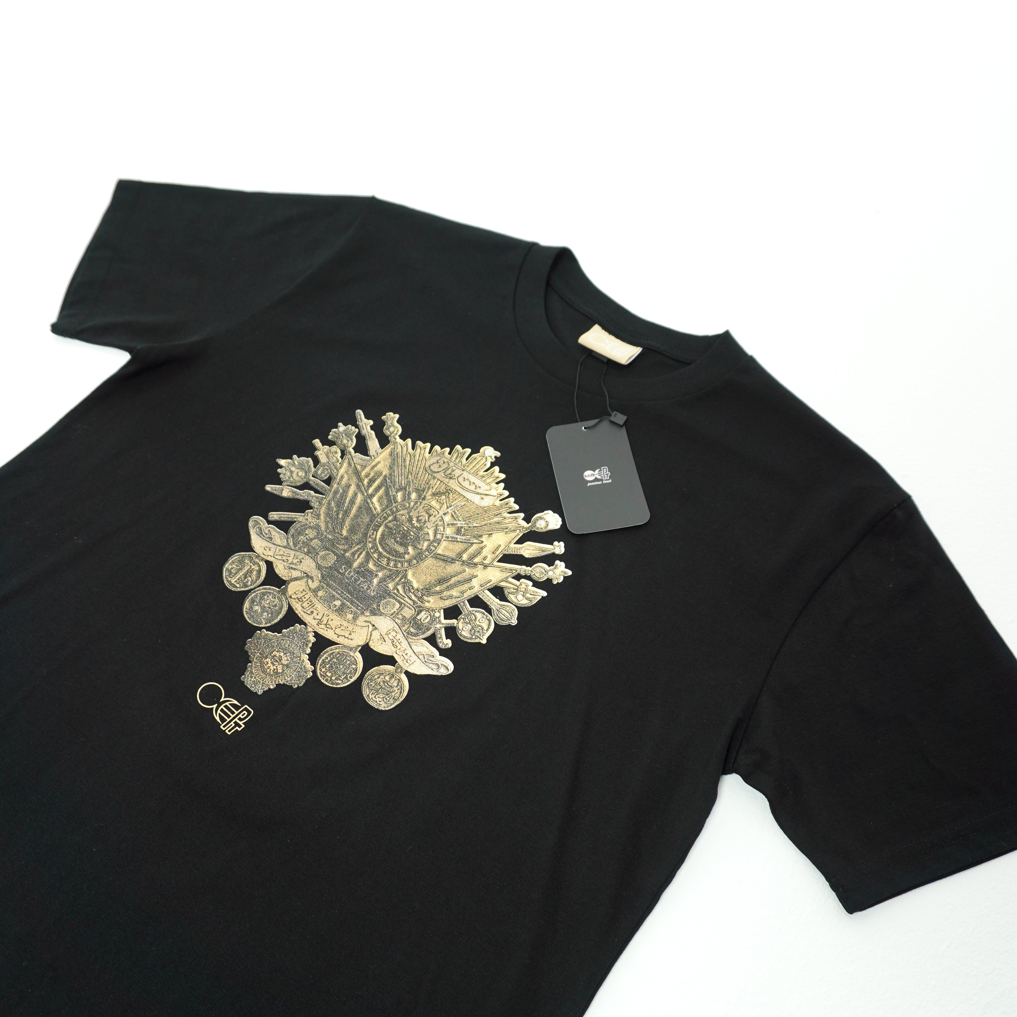 BLTNM x PT - Black Emblem Tee