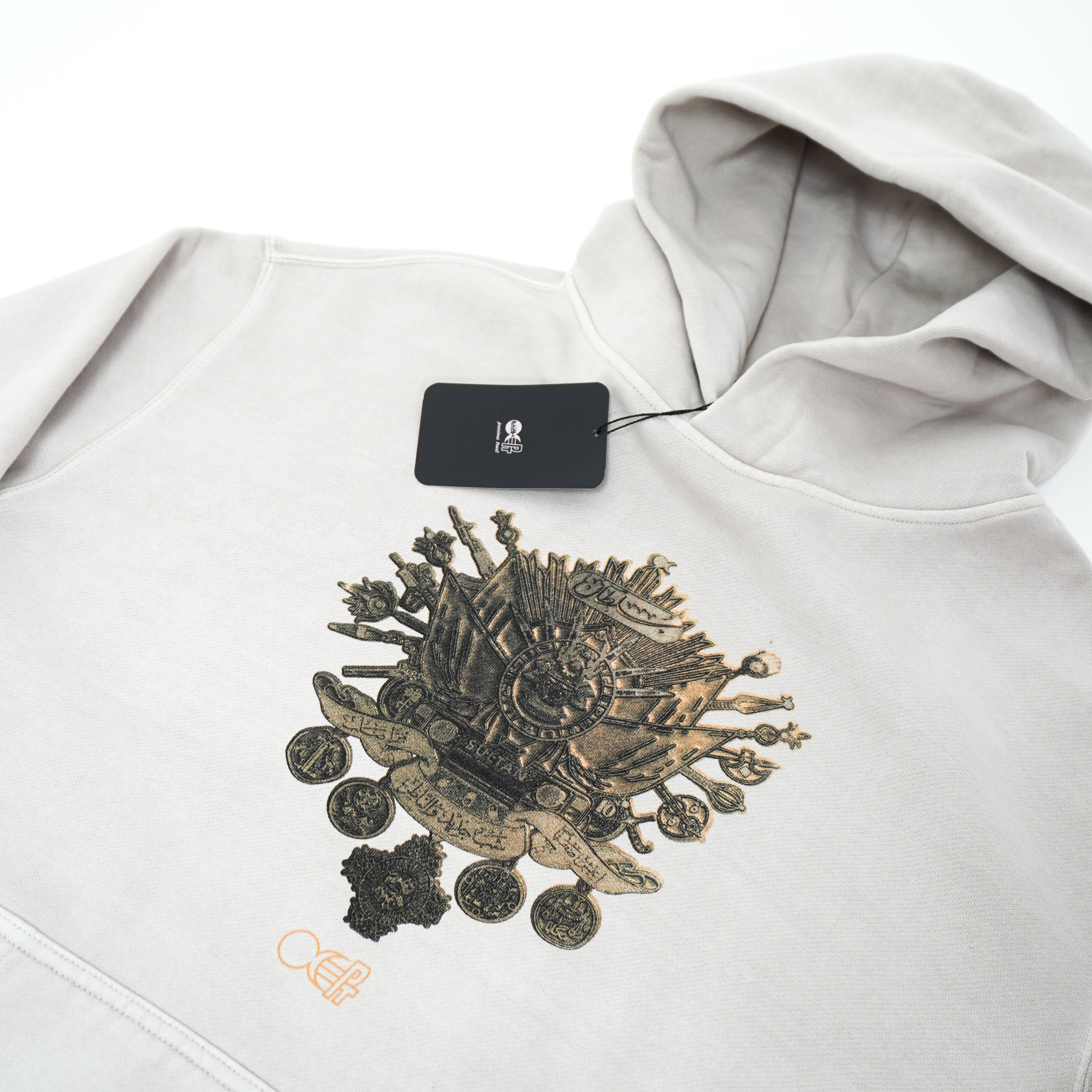 BLTNM x PT - White SULTAN Hoodie