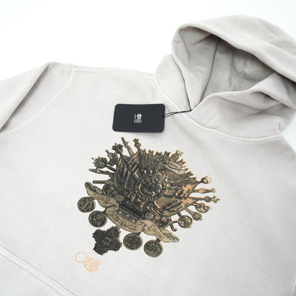 BLTNM x PT - White SULTAN Hoodie