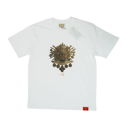 BLTNM x PT - White Emblem Tee